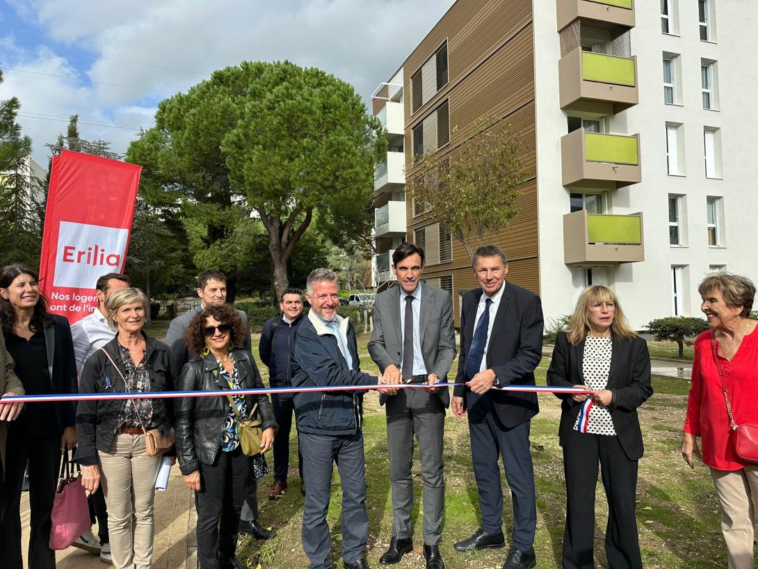 Inauguration de la résidence Les Logis de Brunet